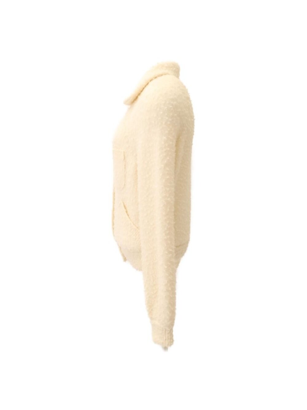 Chanel CC Logo Turnlock Alpaca Knit Jacket 34 - Picture 2 of 11